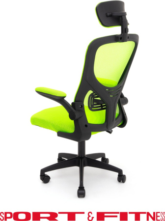Офисное кресло Sport&Fitness SFBRCS20BCombo1, черный, зеленый