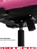 Офисное кресло Sport&Fitness SFBRCS20BCombo1, черный, розовый