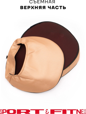 Офисное кресло Sport&Fitness SFBRCS20BCombo1, черный, голубой